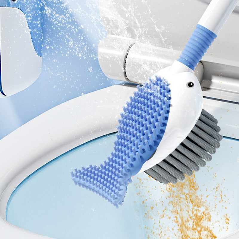 Ensemble de brosses de nettoyage murales Ă ventouse pour toilettesđđż