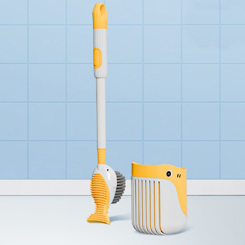 Ensemble de brosses de nettoyage murales Ă ventouse pour toilettesđđż