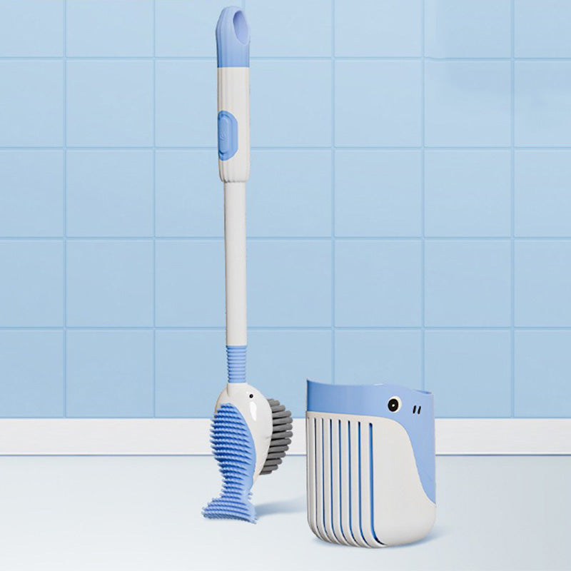 Ensemble de brosses de nettoyage murales Ă ventouse pour toilettesđđż