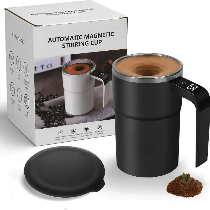 💥Grande promotion 60 % DE RÉDUCTION☕🔋Ensemble de tasses à café rechargeables à agitation magnétique automatique⚡