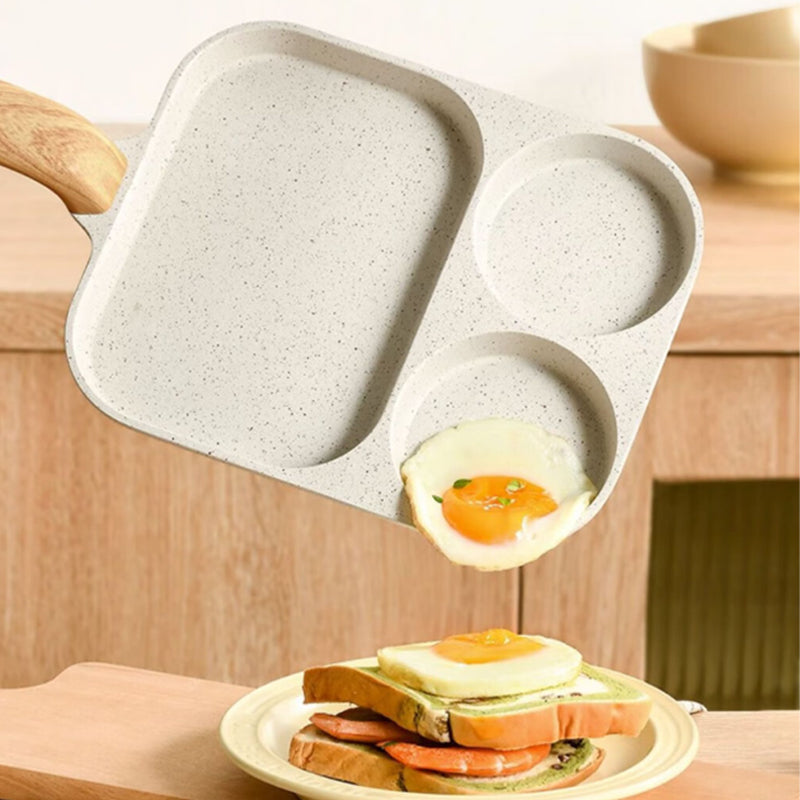 💘Préparer un petit-déjeuner pour la personne la plus chère à mon cœur ! 🌿Poêle antiadhésive 3 en 1