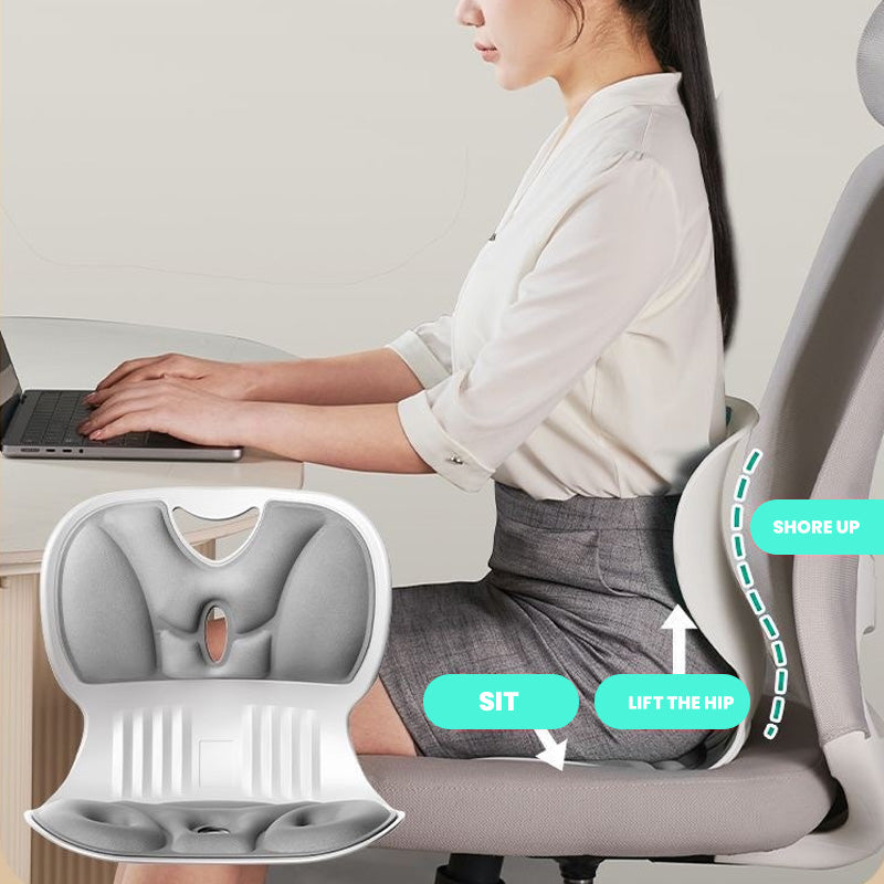 💯Coussin ergonomique de soutien lombaire et dorsal en mousse à mémoire de forme pour chaise🎁