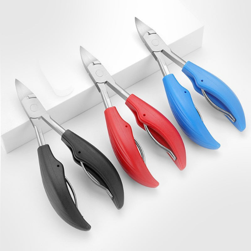 Coupe-ongles professionnel à ressort angulaire✂️💅