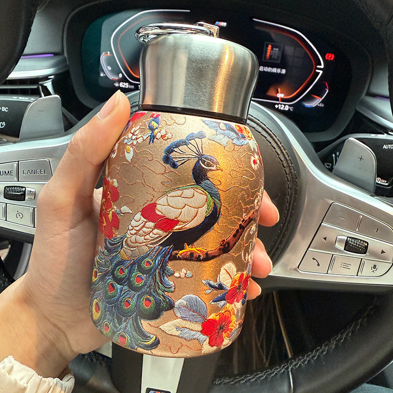 🎁Une idée cadeau 49% OFF🔥Bouteille d'eau chaude élégante et portable 🎒