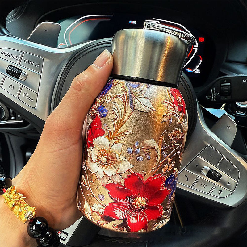 🎁Une idée cadeau 49% OFF🔥Bouteille d'eau chaude élégante et portable 🎒