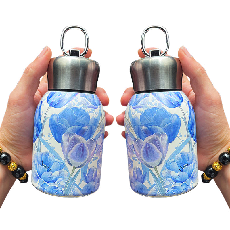 🎁Une idée cadeau 49% OFF🔥Bouteille d'eau chaude élégante et portable 🎒