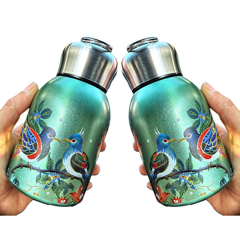 🎁Une idée cadeau 49% OFF🔥Bouteille d'eau chaude élégante et portable 🎒