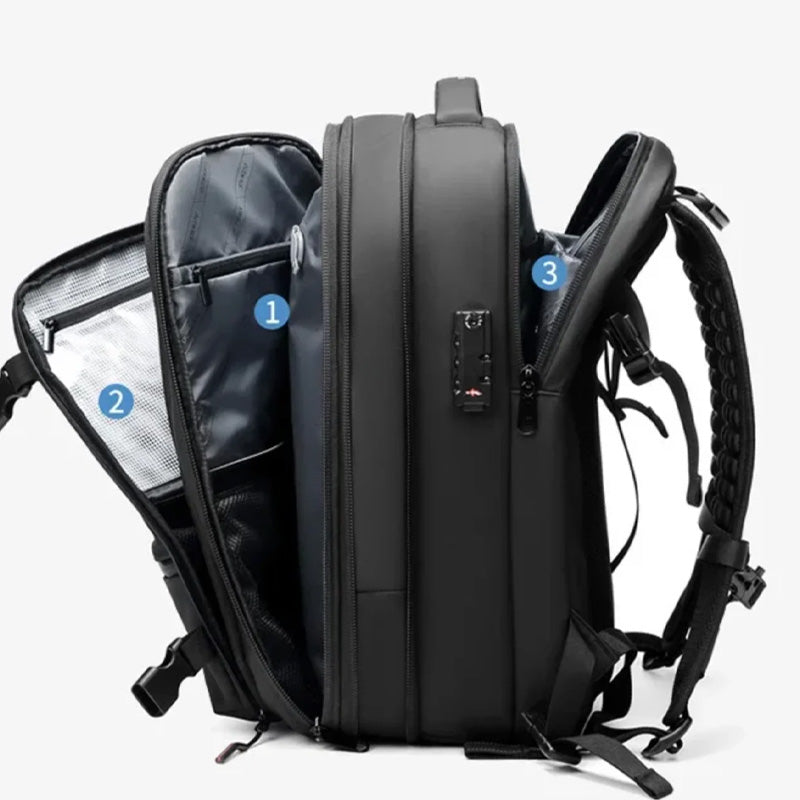💥💥50% de réduction pour une durée limitée 💥💥Sac à dos de voyage multifonctionnel extensible de grande capacité