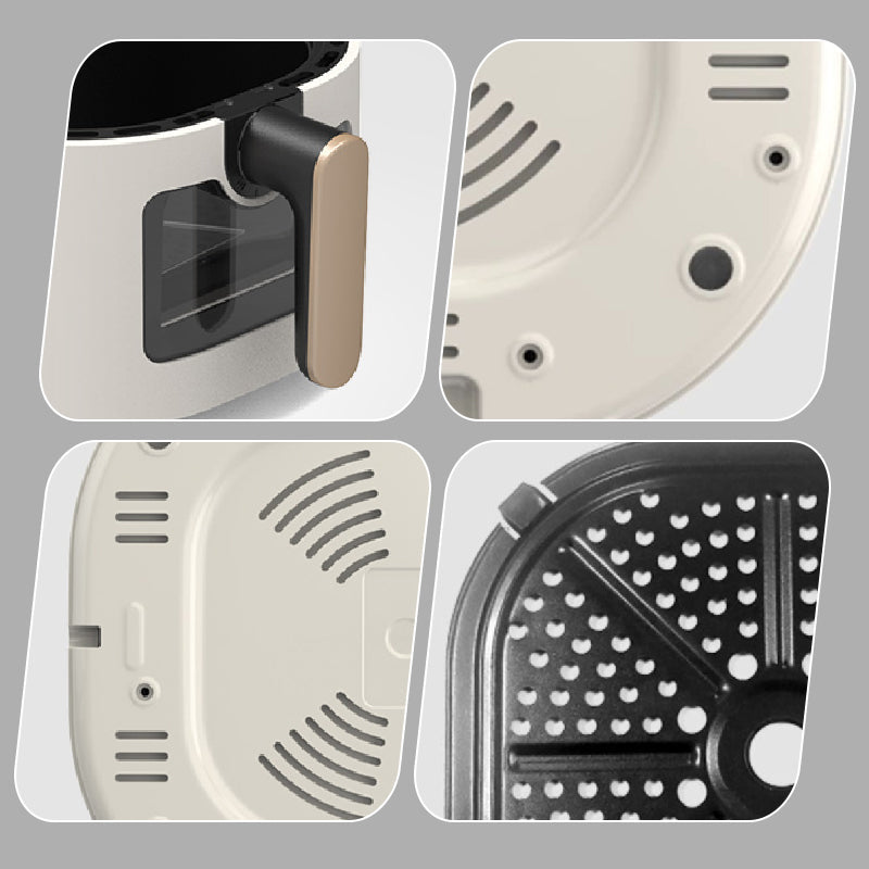 💥50% de réduction pour une durée limitée 💥Airfryer Numérique Intelligente avec Fenêtre Transparente
