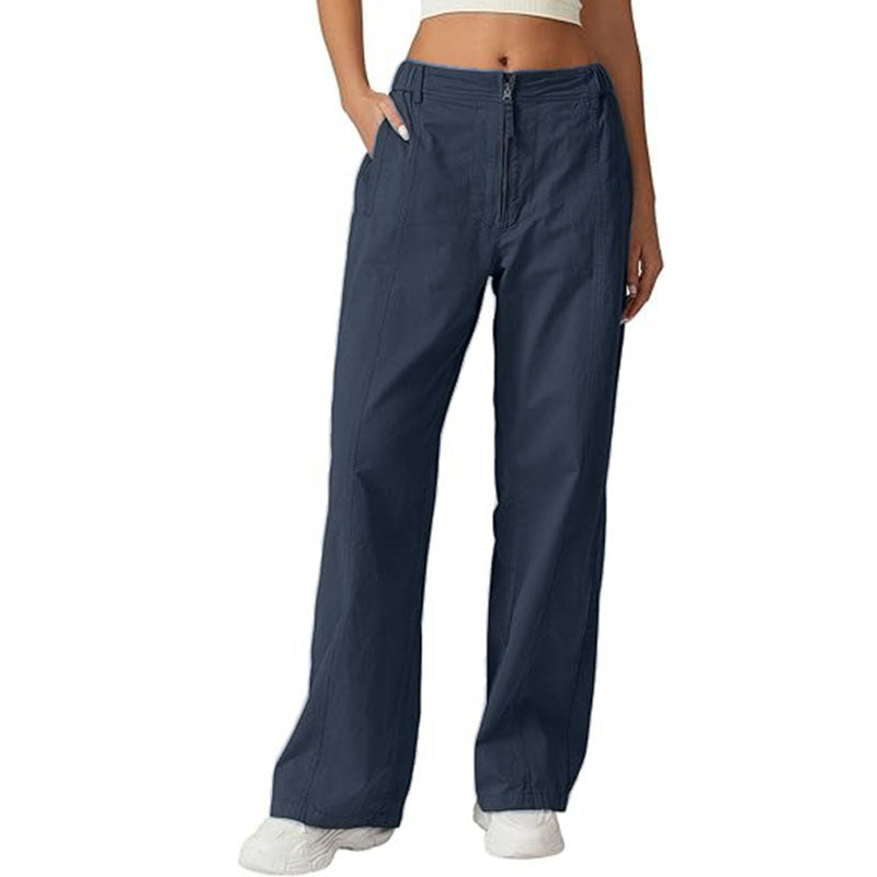 💥 Jean ample taille haute et poches