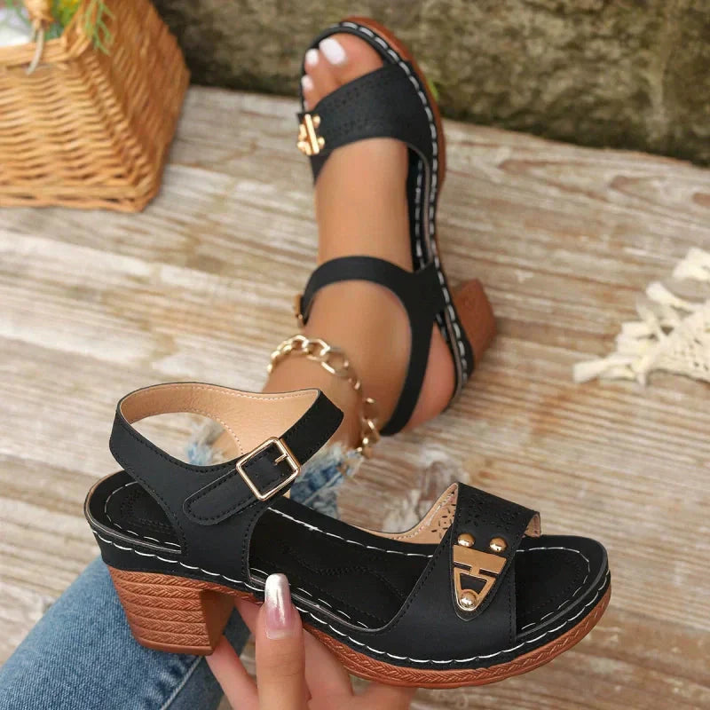 đ„Printemps/Ă©tĂ© - 50% de rĂ©ductionđ Sandales Ă talons hauts pour femmes