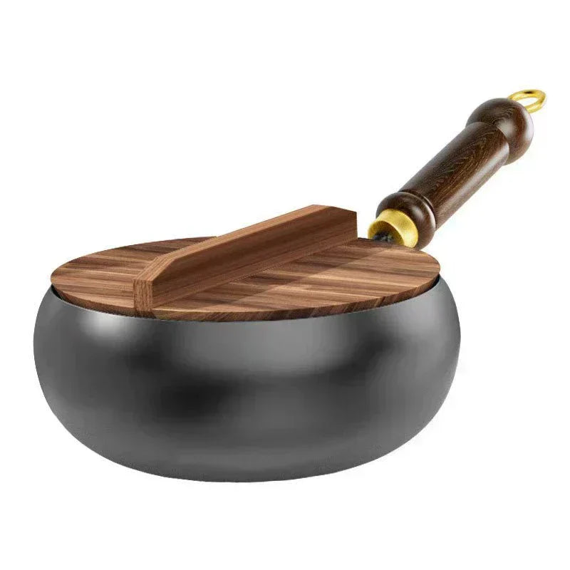 Assurance qualité + Poêle en fer épais à revêtement non toxique 👨🍳