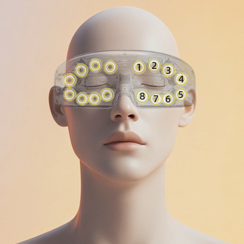 🔥2025 Vente à chaud🔥Masseur pour les yeux avec chaleur et refroidissement