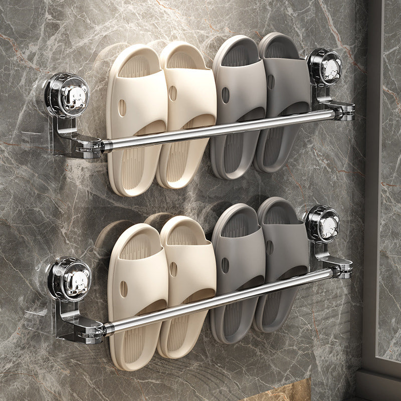 đâš Light Luxury No-Punch - Barre porte-serviettes rĂ©tractable Ă ventouse