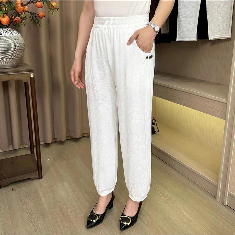⏳ 50% de réduction pour une durée limitée !💥Pantalon décontracté cool et respirant pour femmes(Le plus vous achetez, le plus la remise est élevée).