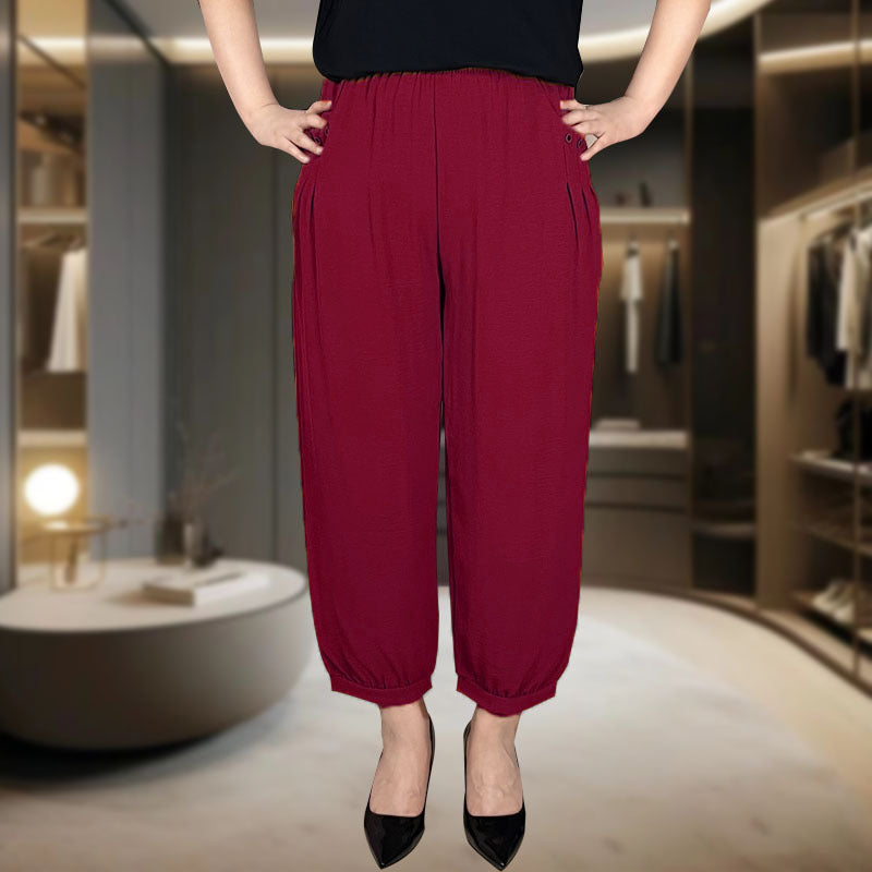 ⏳ 50% de réduction pour une durée limitée !💥Pantalon décontracté cool et respirant pour femmes(Le plus vous achetez, le plus la remise est élevée).