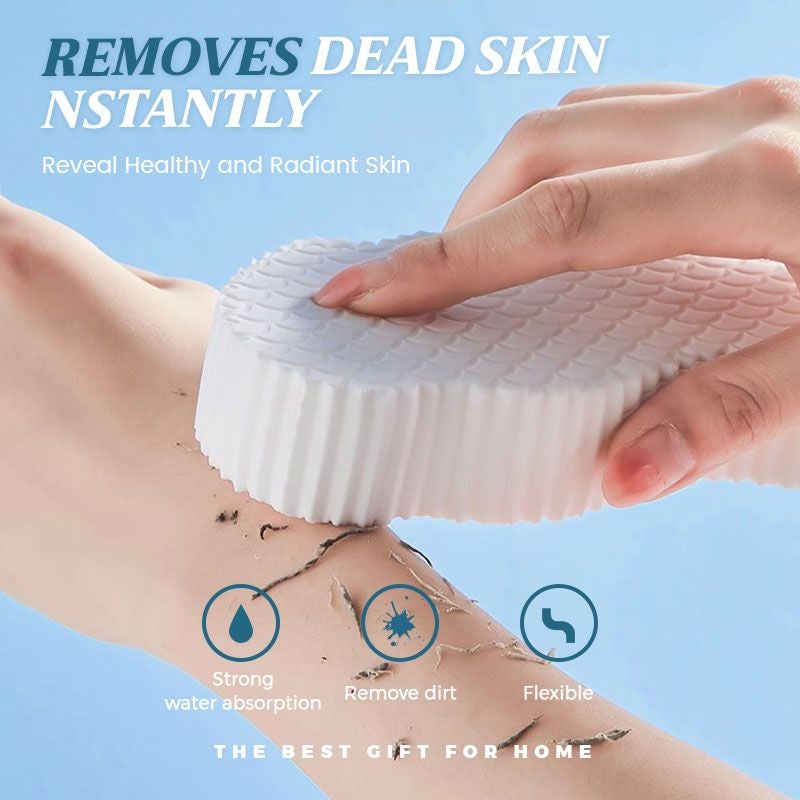🧽✨ Éponge de bain exfoliante super douce – Douceur et soin pour la peau