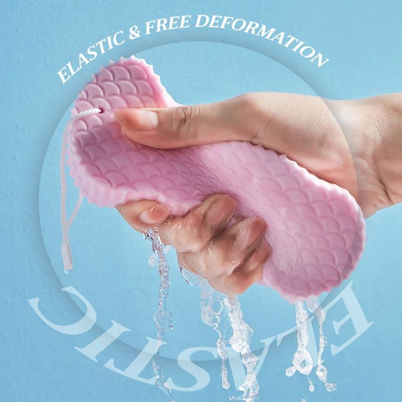 🧽✨ Éponge de bain exfoliante super douce – Douceur et soin pour la peau