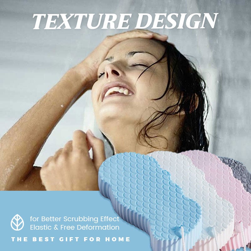 🧽✨ Éponge de bain exfoliante super douce – Douceur et soin pour la peau