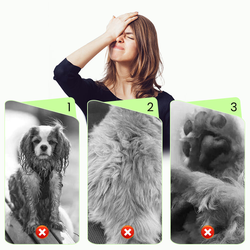 🎉 🫧Gants de nettoyage sans rinçage pour animaux de compagnie