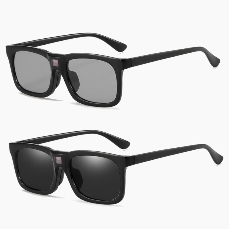 🏆Lunettes de soleil polarisantes à la mode avec technologie de détection de la lumière😎🕶️