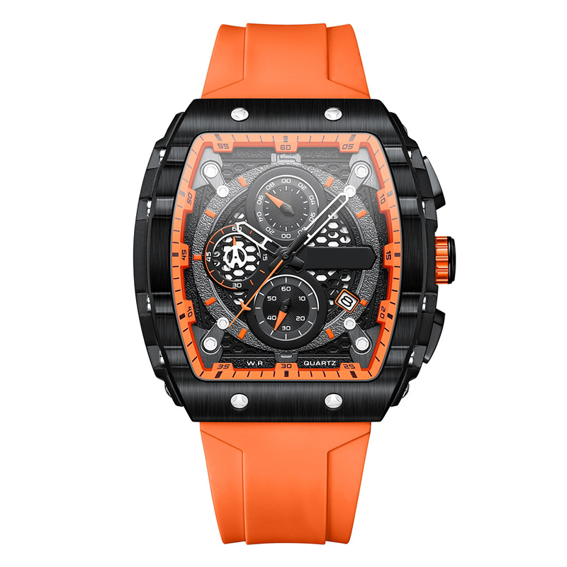 LIVRAISON GRATUITE🎊Style cyberpunk et futuriste⌚Montre à quartz multifonctionnelle pour hommes