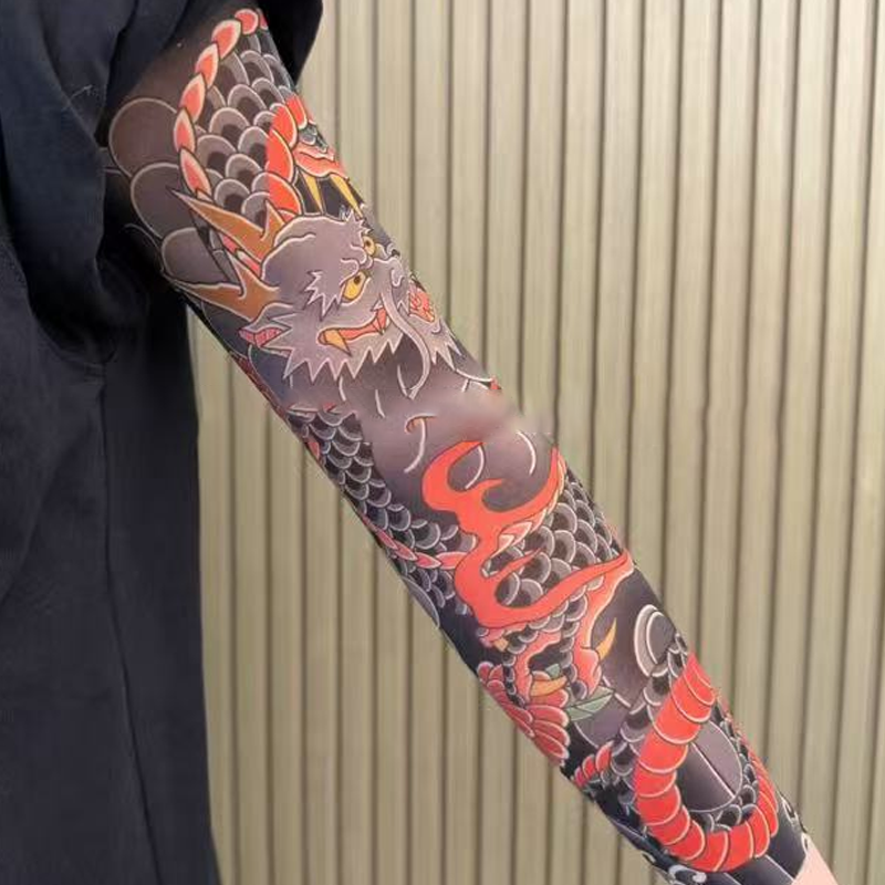 🏆✨Nouvelle tendance incontournable ❤️🔥Manchons tatouage ultra-fins anti-UV