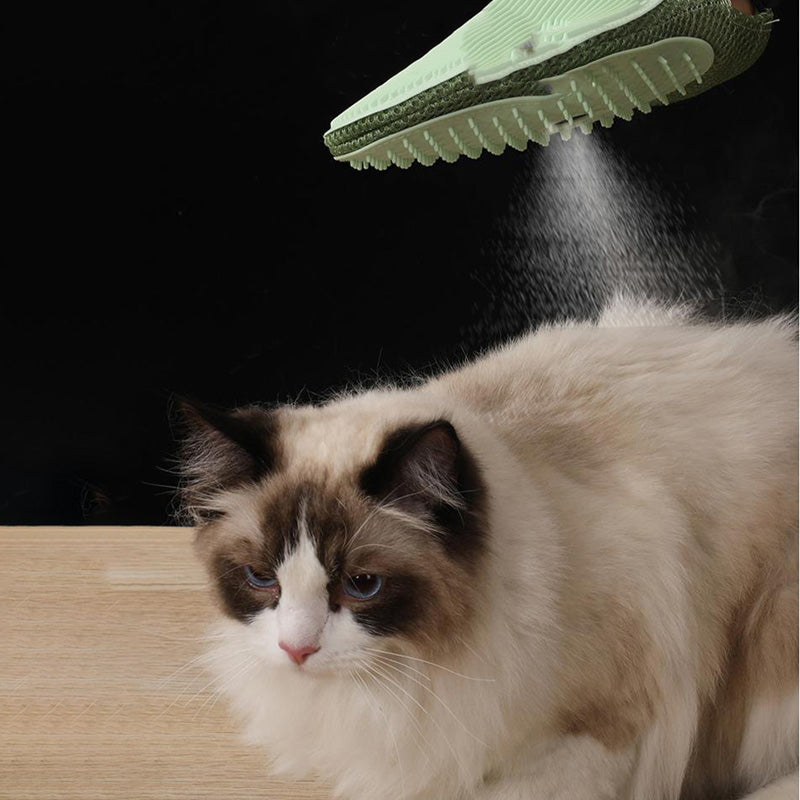 💝Hot Sale 50% OFF 💝 Gants de toilettage pour chiens et chats avec spray intégré🐾🧤