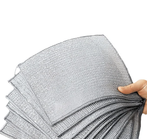✨Chiffons Vaisselle en Fil Métallique Multi-Usages et Anti-Rayures