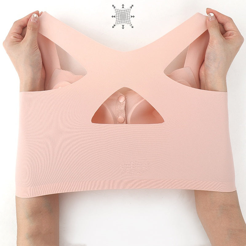 Soutien-gorge confortable sans armatures à fermeture frontale pour femme✨🌿