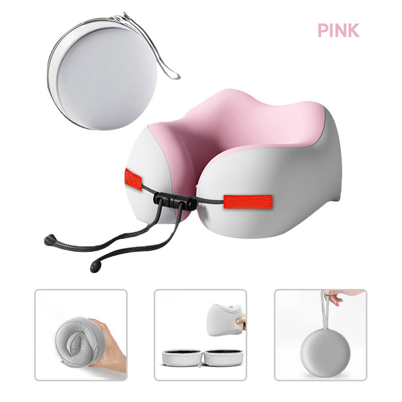 🔥17,99 € !🔥Oreiller de voyage en forme de U en mousse à mémoire de forme💤