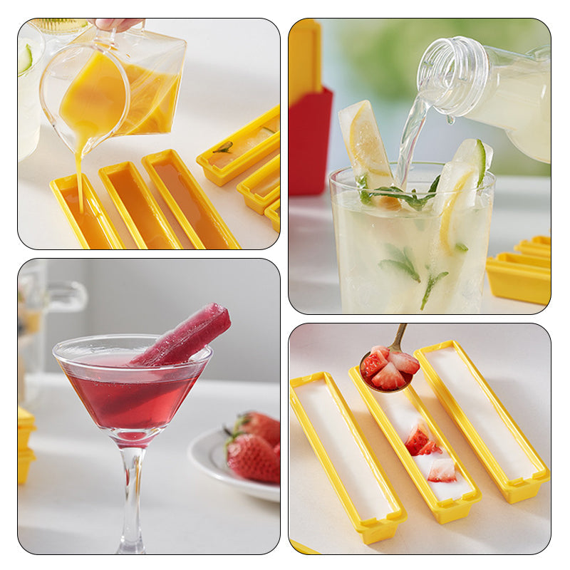 🔥🔥🔥Amusant set de glaçons DIY en forme de frites en matériau de qualité alimentaire🎁✨