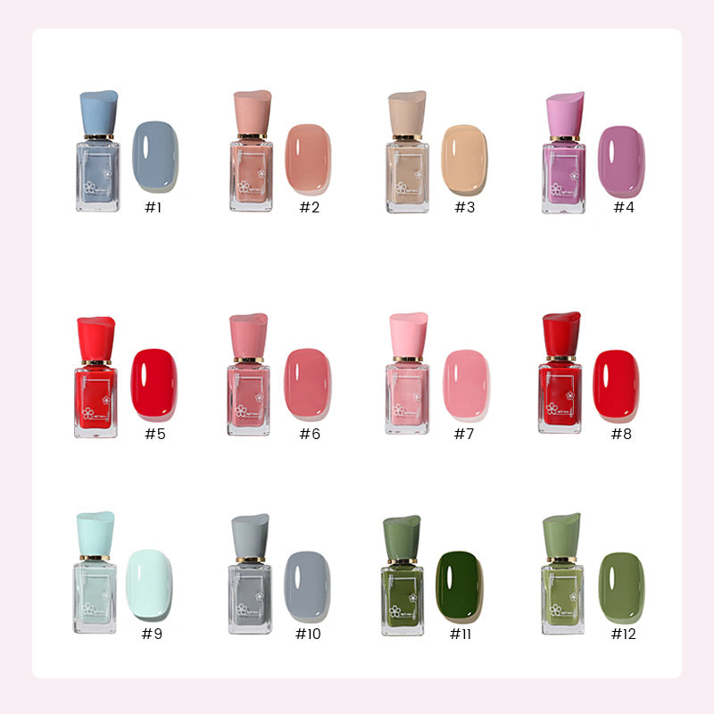 đă16 couleurs au choixă Vernis Ă ongles en gelĂ©e | SĂ©chage rapideđ