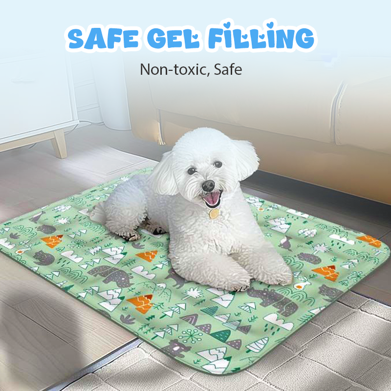 Tapis de refroidissement durable en forme de dessin animé pour animaux de compagnie 🐾❄️