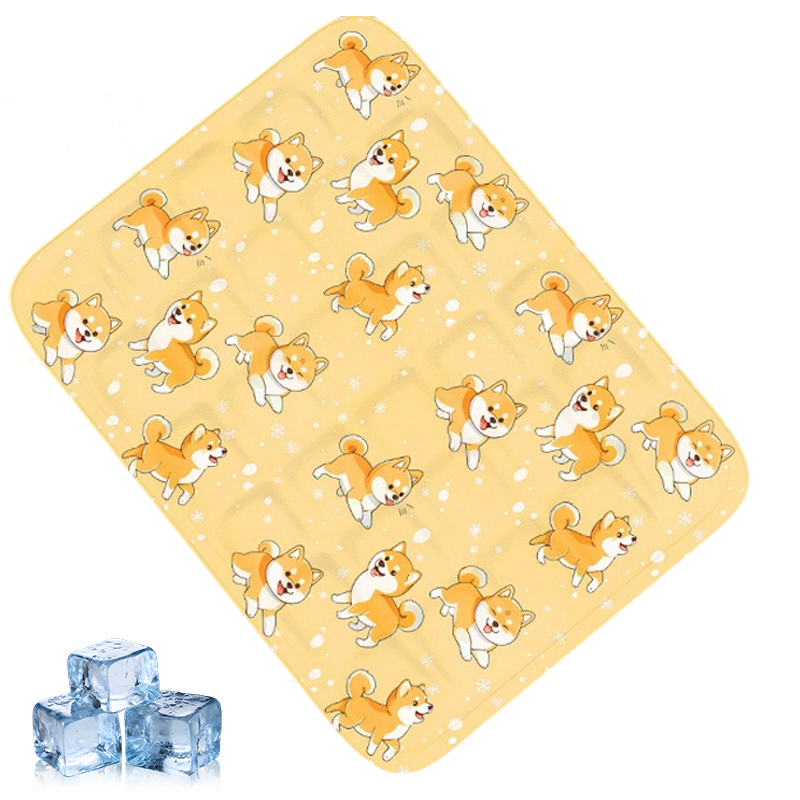 Tapis de refroidissement durable en forme de dessin animé pour animaux de compagnie 🐾❄️