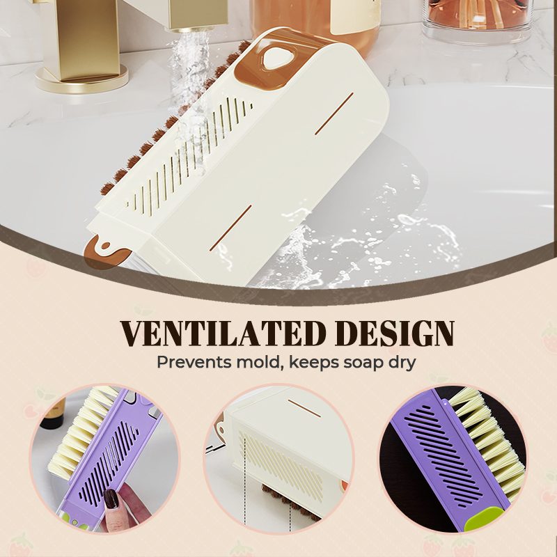 Distributeur multifonctionnel de savon à récurer et à ranger 🧼✨