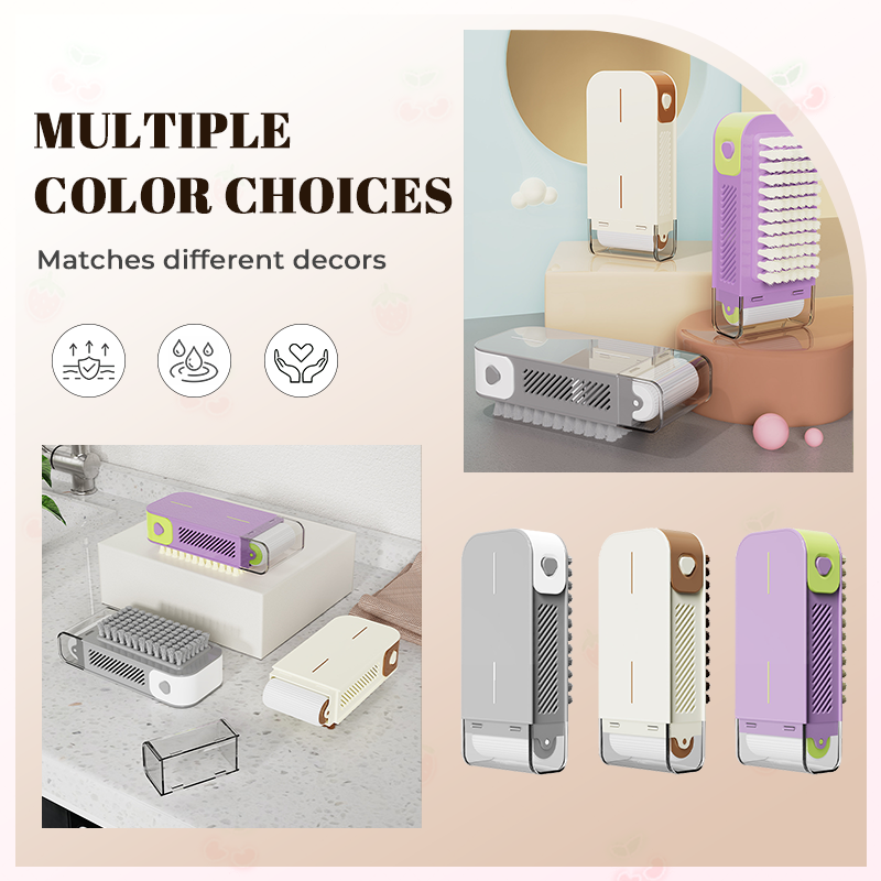 Distributeur multifonctionnel de savon à récurer et à ranger 🧼✨