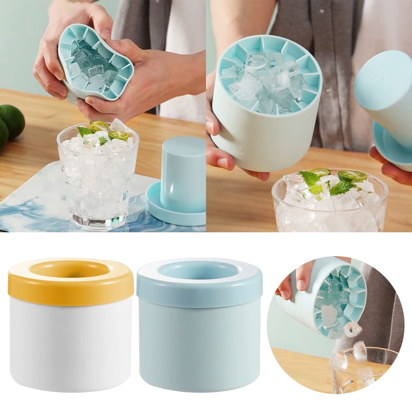 🩵🩵Coupe en silicone pour machine à glaçons