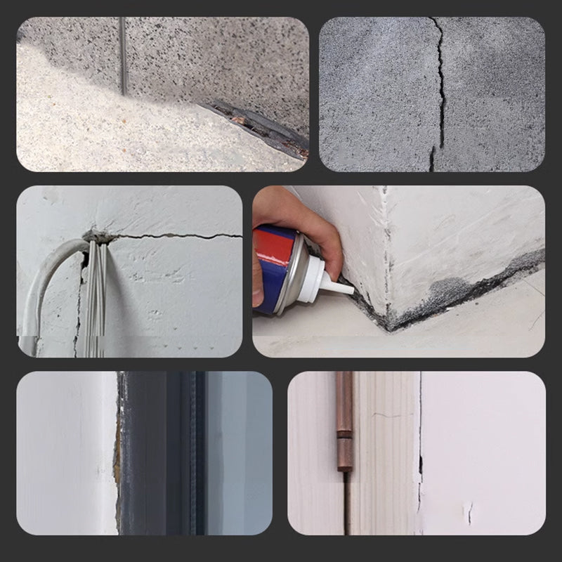 🩵🩵Scellant auto-pulvérisant, flexible et imperméable pour fissures murales