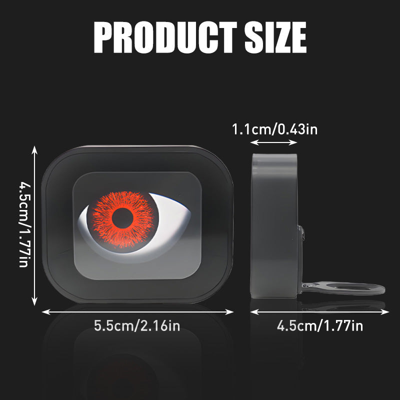 2PCS LED Devil Eyes Lights for Motorcycle Rearview Mirror (Feux du diable pour le rétroviseur de la moto)😈🏍️