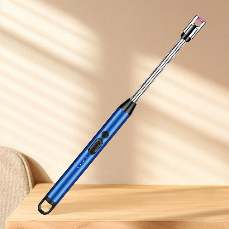🏆Briquet électrique coupe-vent et sans flamme avec col Flexible👑