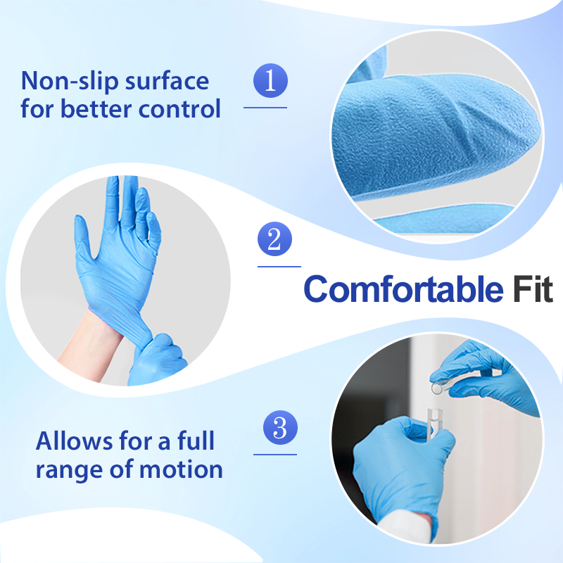🔥 Vente Flash -50% ⏳ 100 PCS Gants Jetables en Nitrile Alimentaire