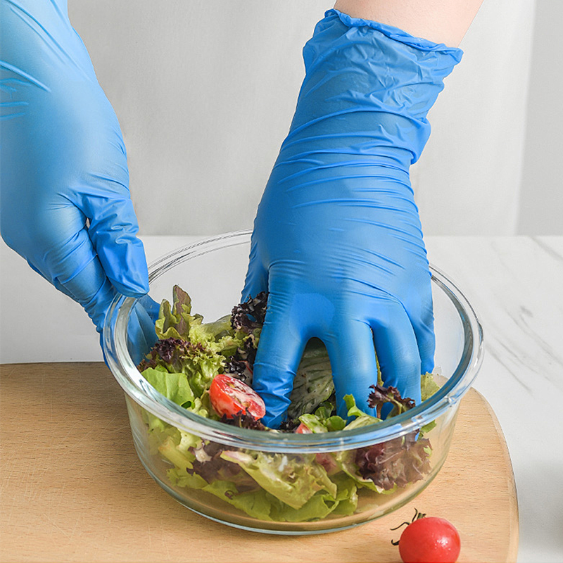 🔥 Vente Flash -50% ⏳ 100 PCS Gants Jetables en Nitrile Alimentaire