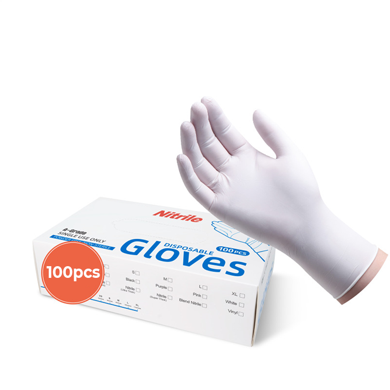 🔥 Vente Flash -50% ⏳ 100 PCS Gants Jetables en Nitrile Alimentaire