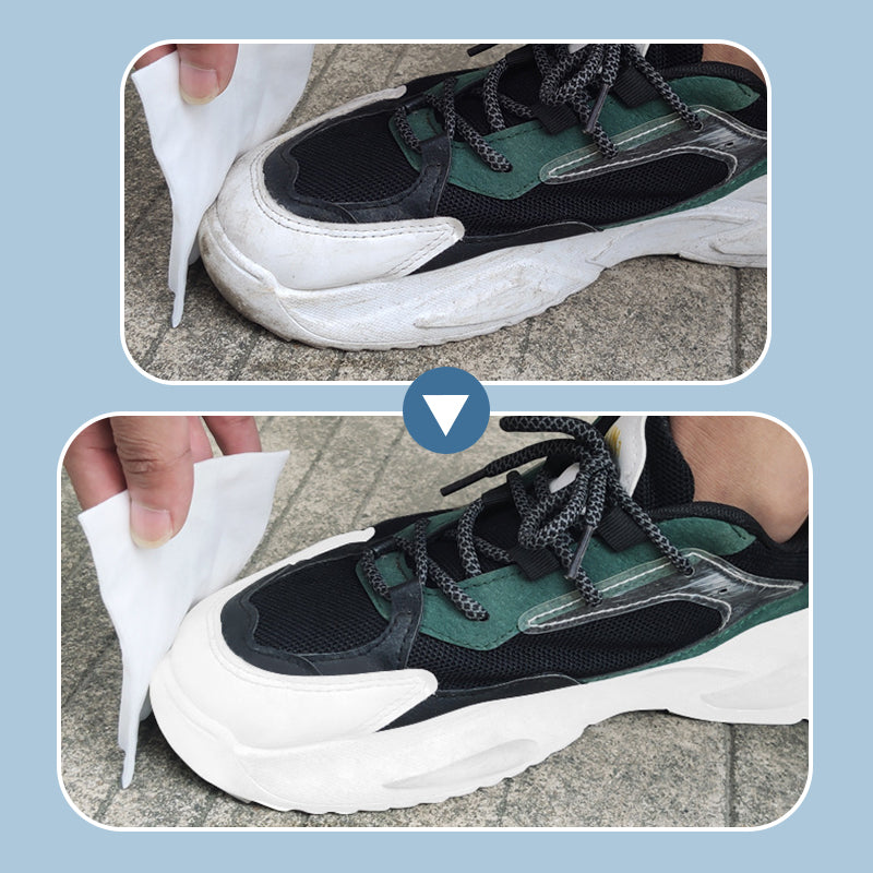 🍀🍀Quick Dirt Removing Shoe Cleaning Wet Wipes