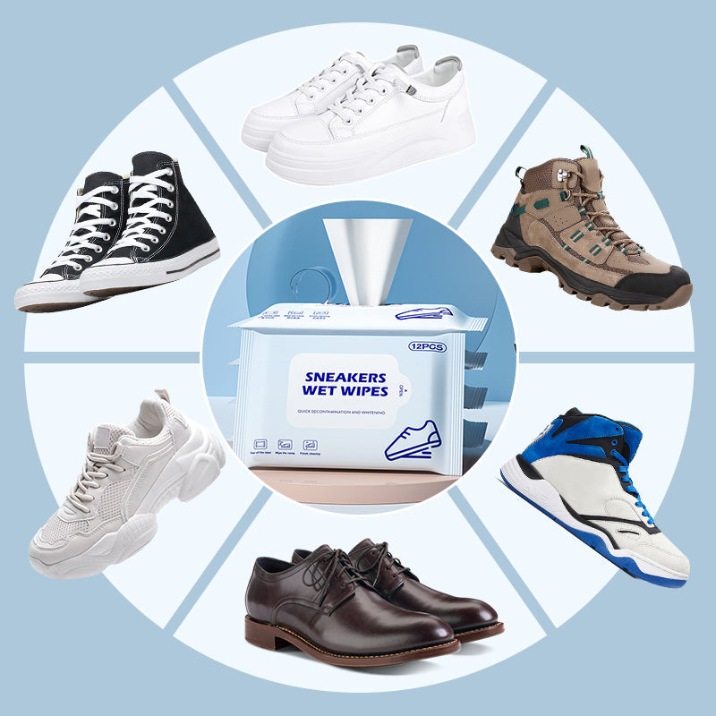 🍀🍀Quick Dirt Removing Shoe Cleaning Wet Wipes