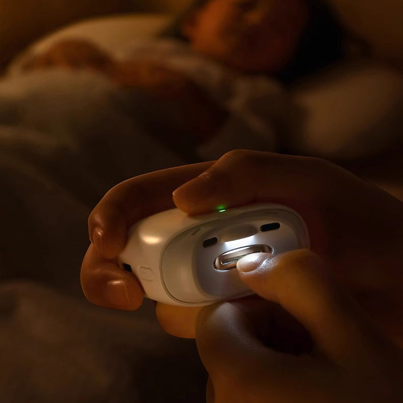 Coupe-ongles électrique à 2 vitesses avec LED💡⚡