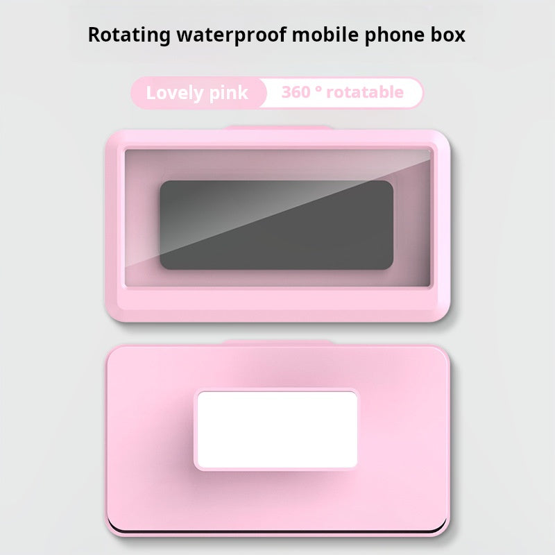 📱🚿 Boîte étanche pour téléphone en salle de bain (support mural sans perçage) 🛁🎭