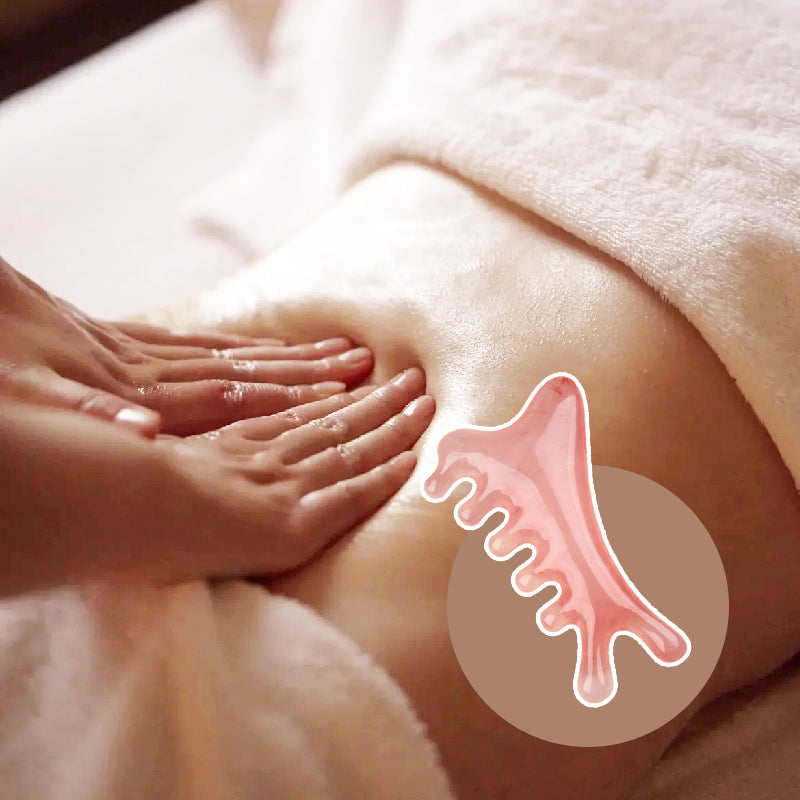 🏆Peigne Multifonction de Massage Crânien et Outil Gua Sha🌿👑