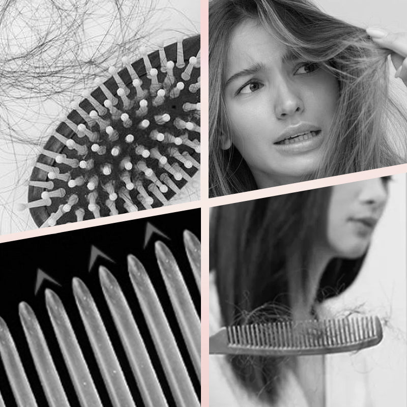 💇♂️💖Peine de cuerno natural hecho a mano🌿
